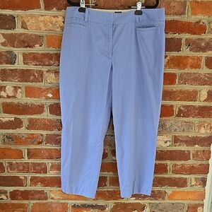 Talbots Blue Cropped Pants